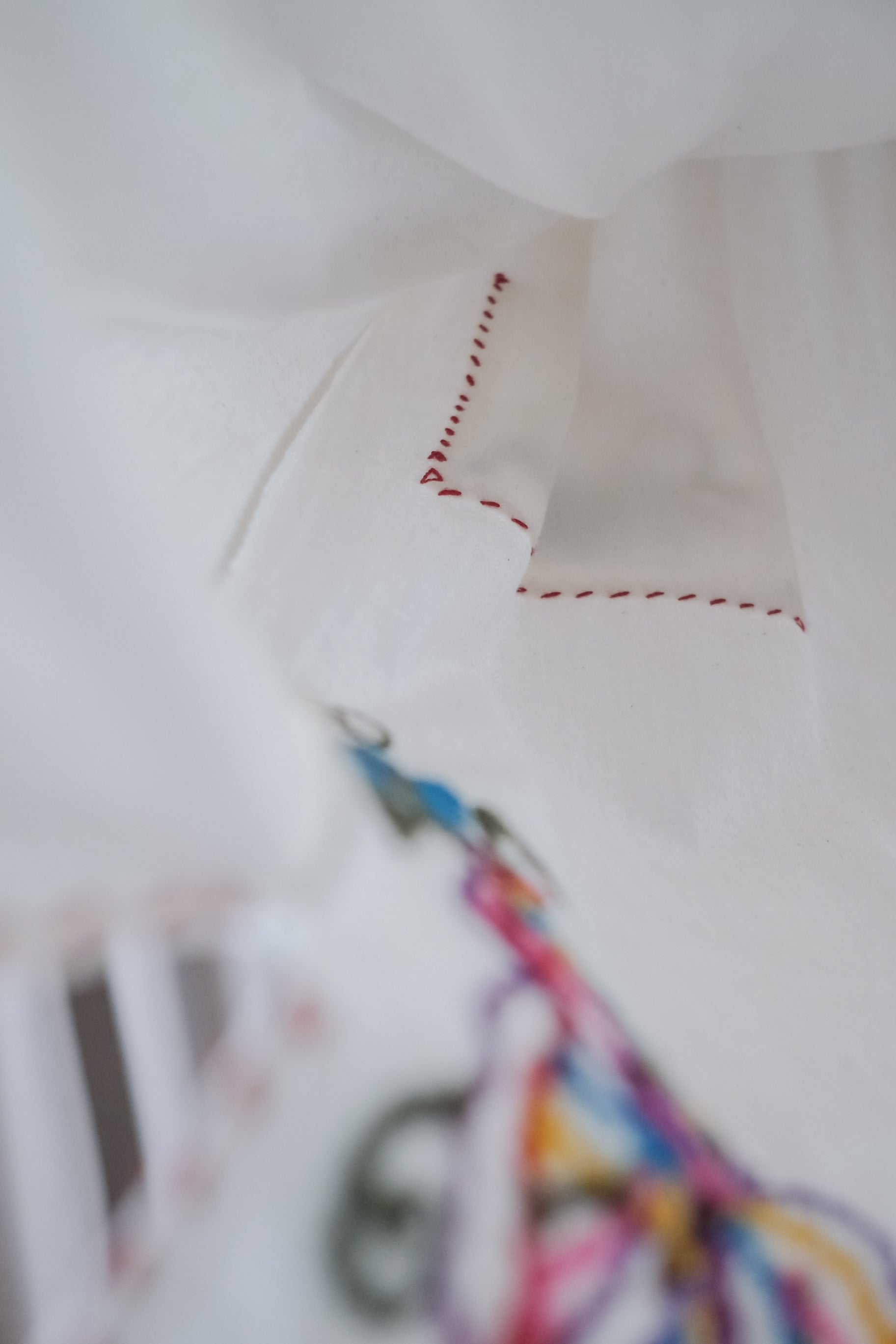 Vintage Mexican Oaxana Embroidered Dress