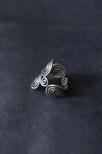 Ethnic Handcrafted Silver Ring _ TO XIX