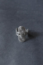 Ethnic Handcrafted Silver Ring _ TO XIX