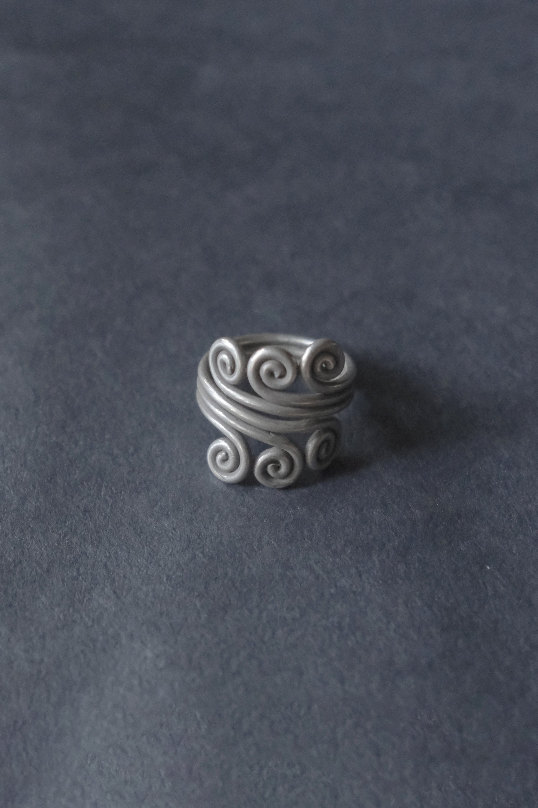 Ethnic Handcrafted Silver Ring _ TO XVIII