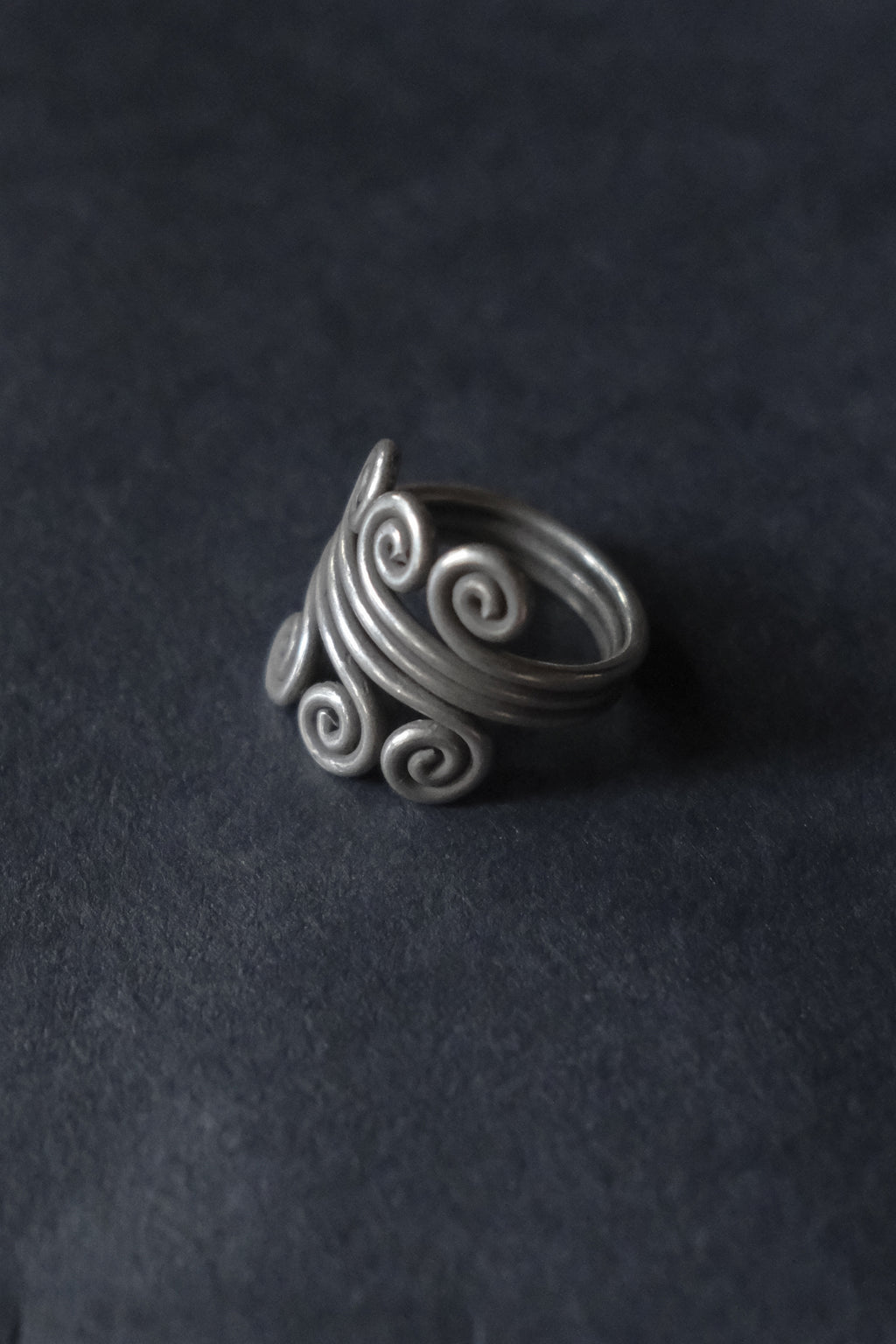 Ethnic Handcrafted Silver Ring _ TO XVIII