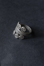 Ethnic Handcrafted Silver Ring _ TO XVIII