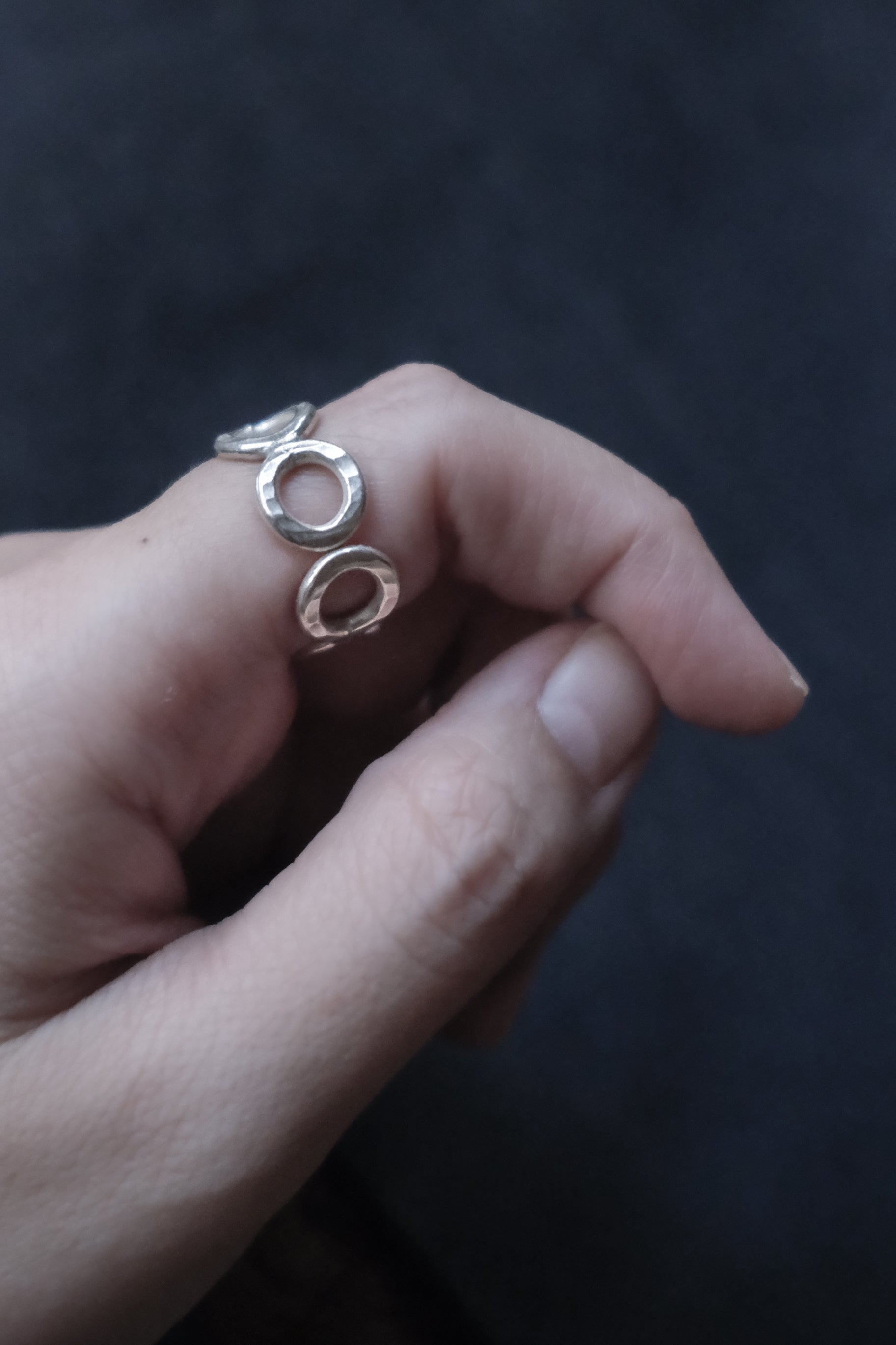 Ethnic Handcrafted Silver Ring _ MI XV