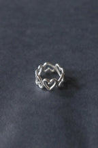 Ethnic Handcrafted Silver Ring _ MI XVI