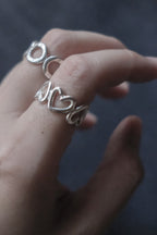 Ethnic Handcrafted Silver Ring _ MI XVI