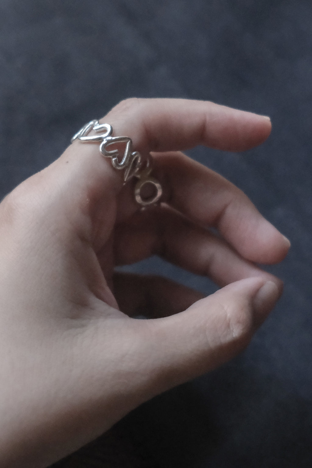 Ethnic Handcrafted Silver Ring _ MI XVI