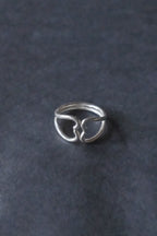 Ethnic Handcrafted Silver Ring _ MI XVII