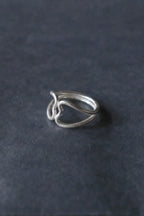 Ethnic Handcrafted Silver Ring _ MI XVII