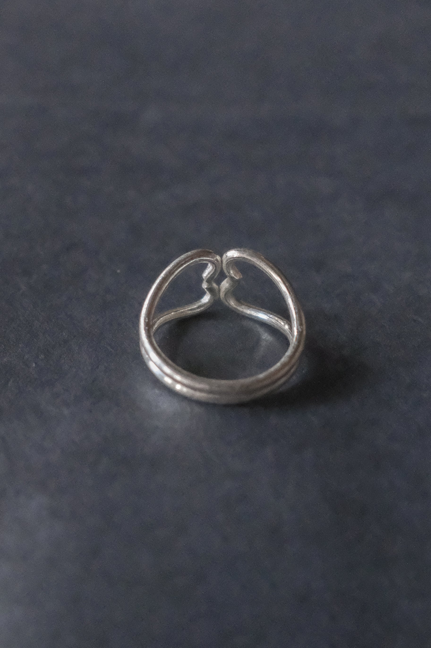Ethnic Handcrafted Silver Ring _ MI XVII