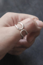 Ethnic Handcrafted Silver Ring _ MI XVIII