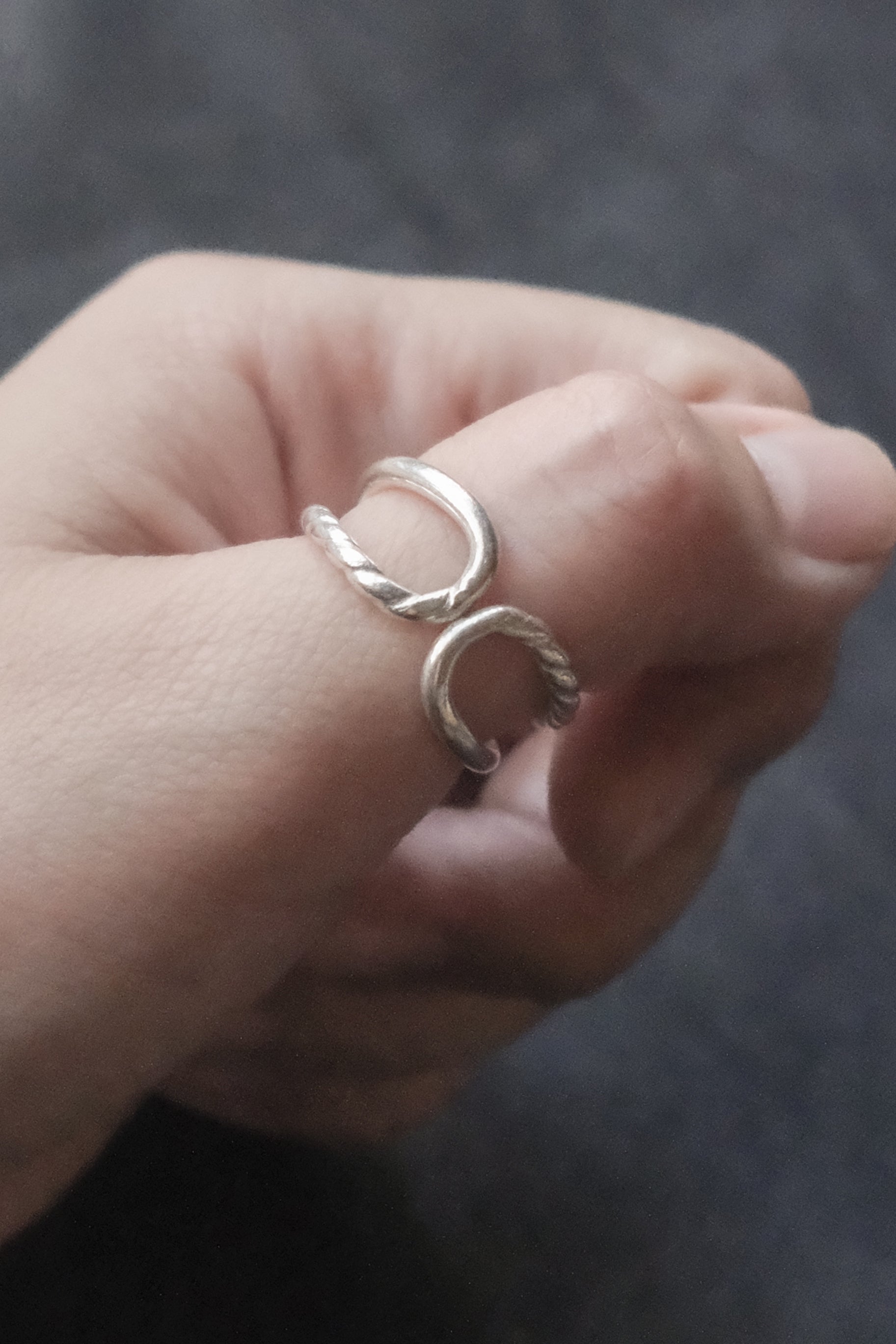Ethnic Handcrafted Silver Ring _ MI XVIII