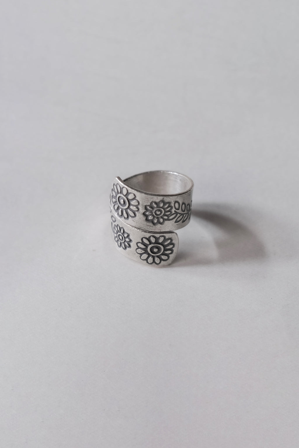 Ethnic Handcrafted Silver Ring _ BO L