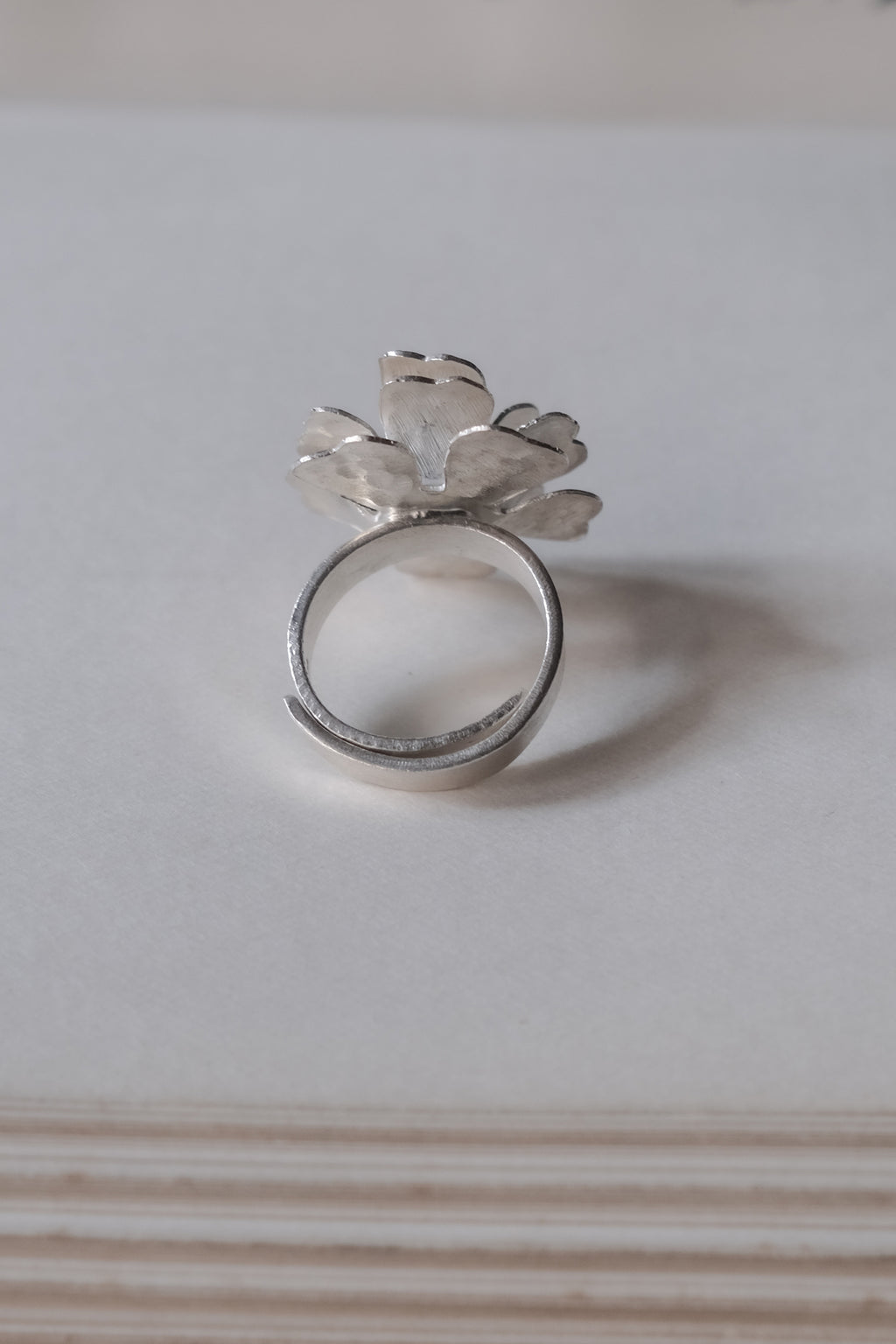 Ethnic Handcrafted Silver Ring _ BO LI