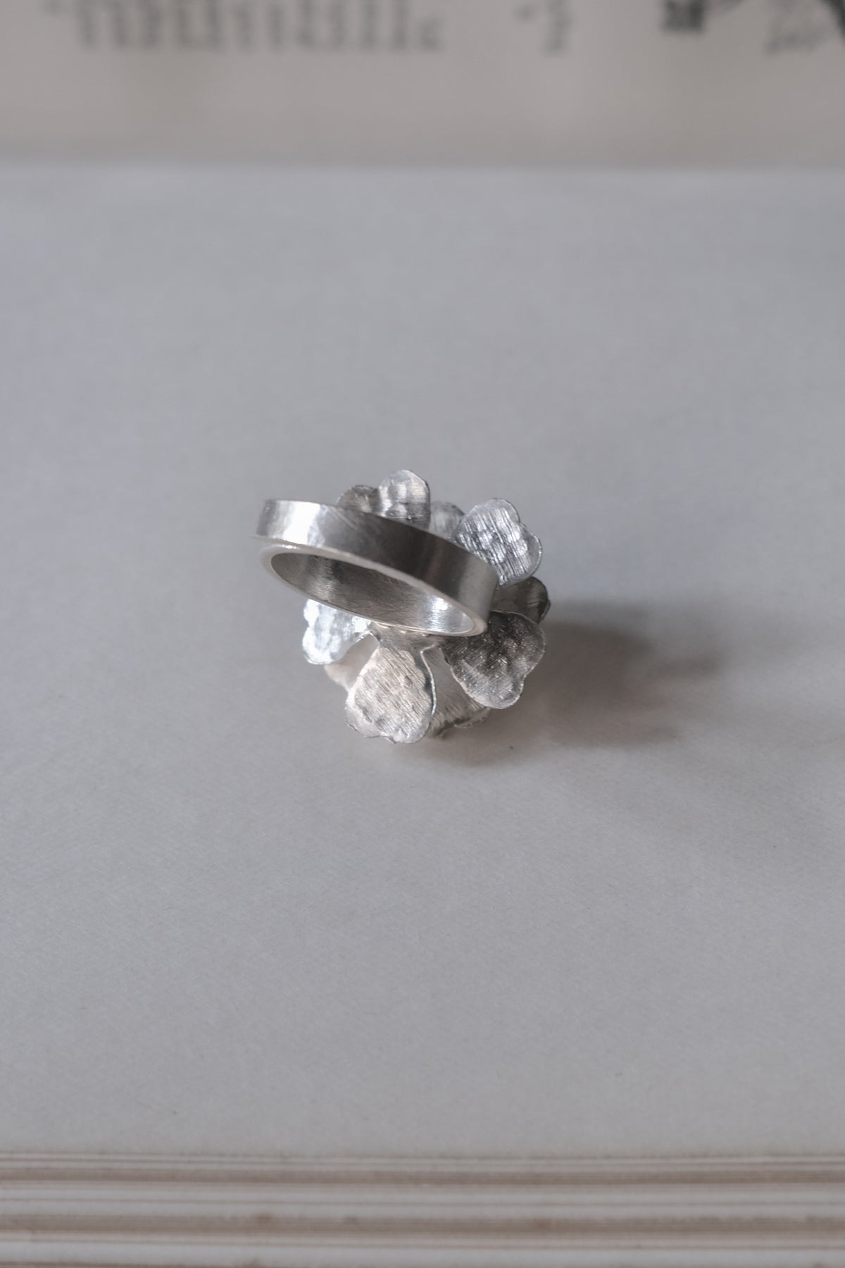 Ethnic Handcrafted Silver Ring _ BO LI