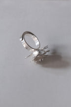 Ethnic Handcrafted Silver Ring _ BO LI