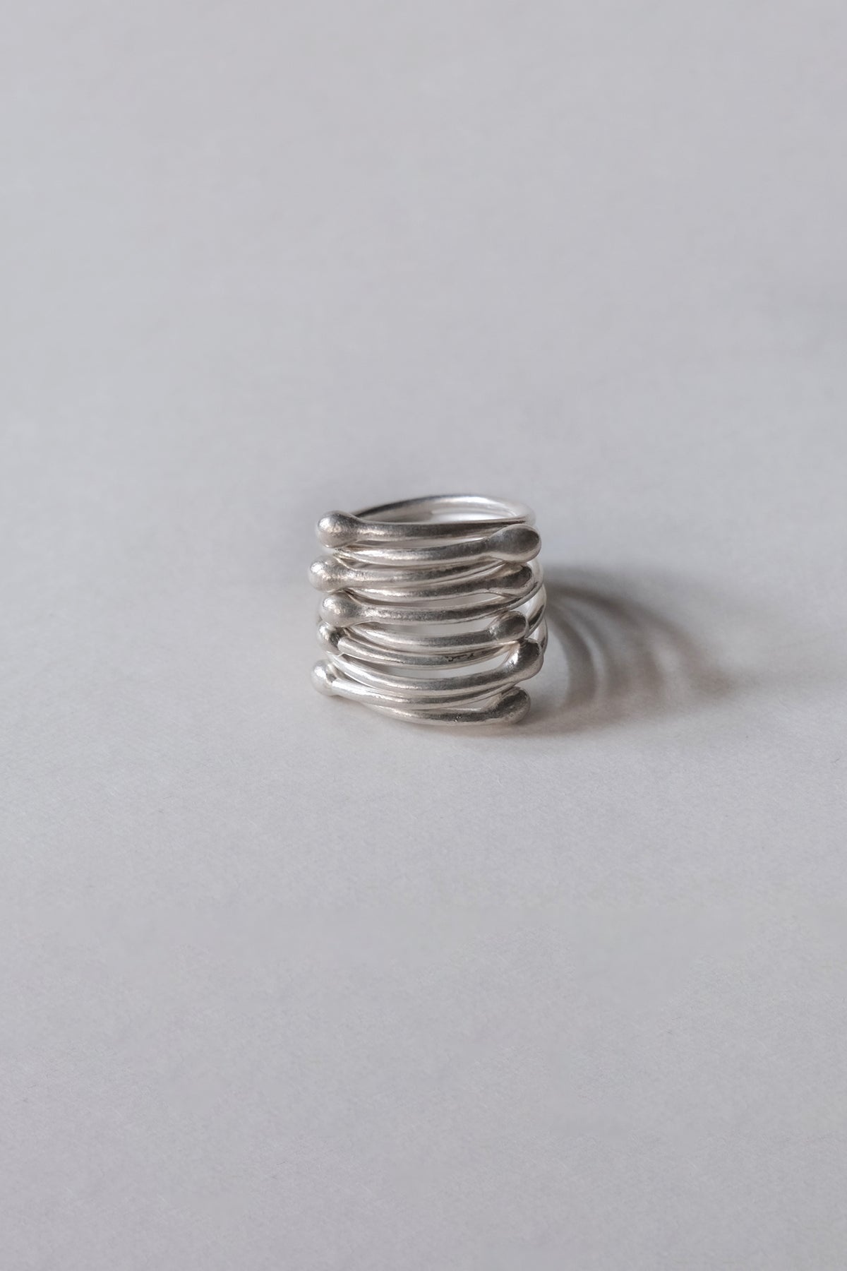 Ethnic Handcrafted Silver Ring _ SP V