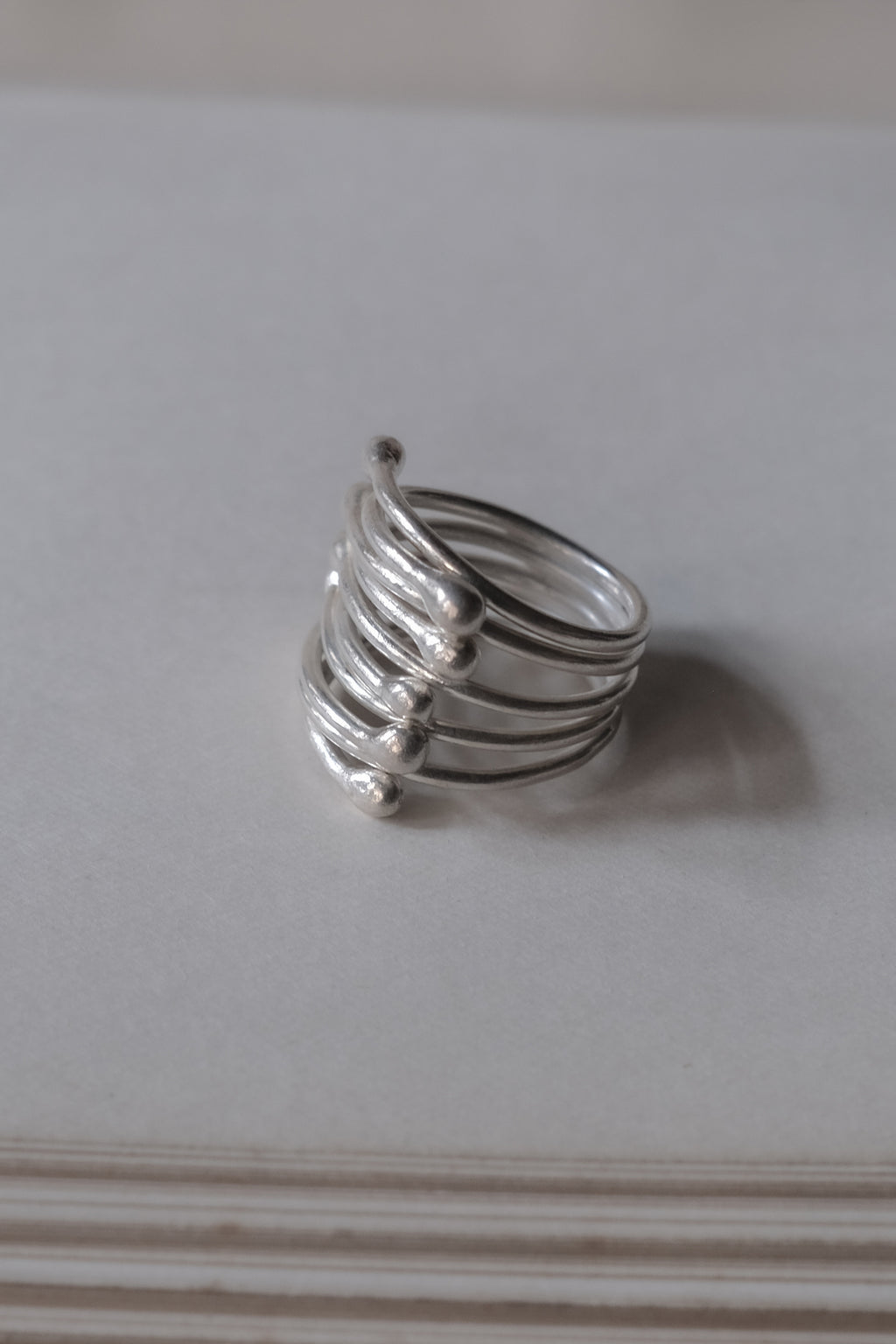 Ethnic Handcrafted Silver Ring _ SP V