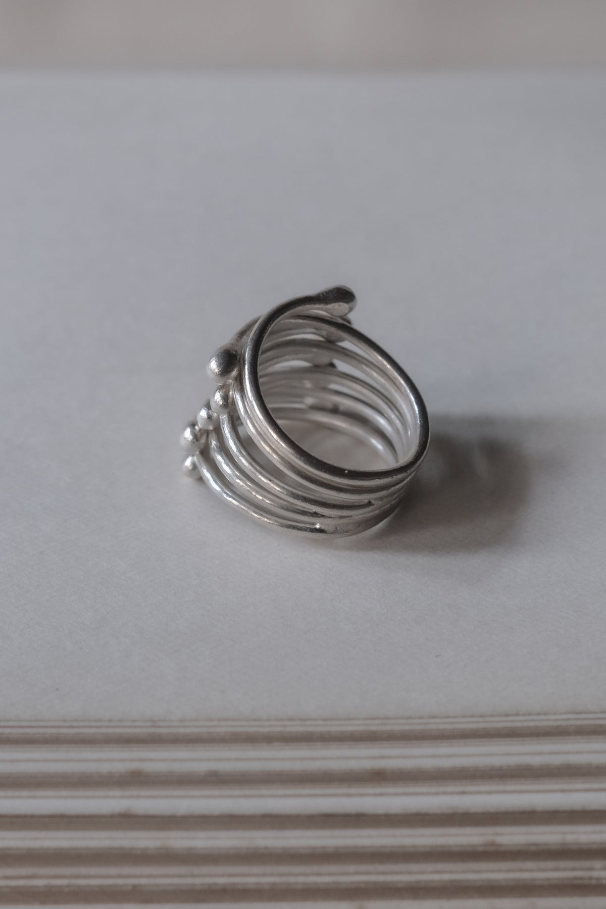 Ethnic Handcrafted Silver Ring _ SP V