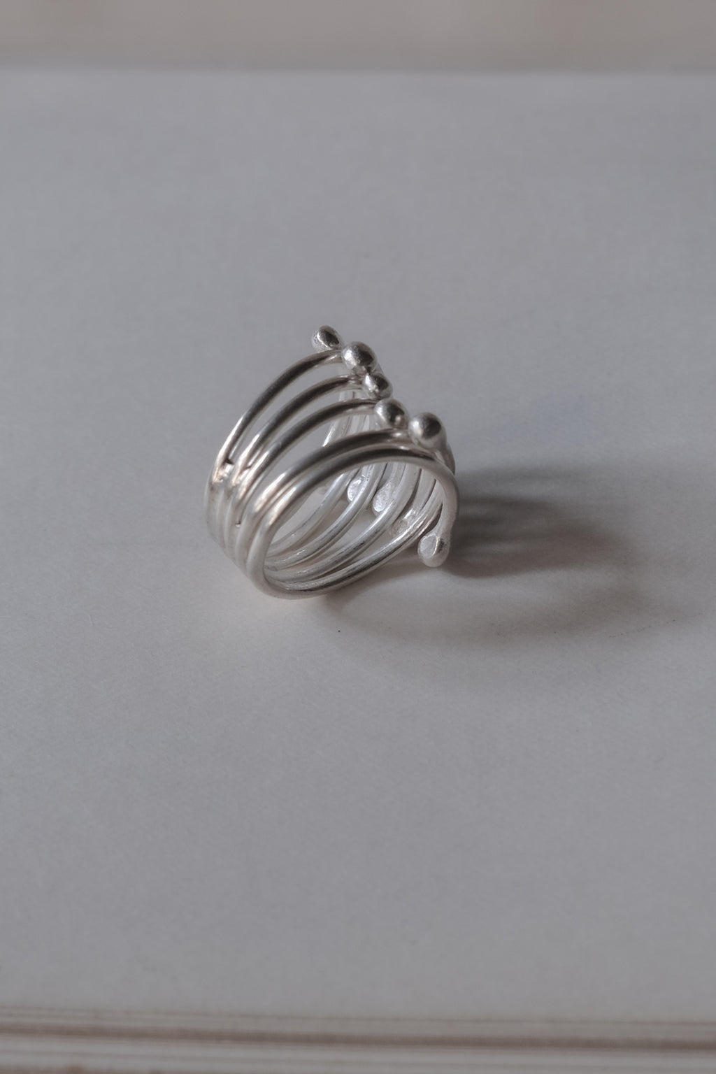 Ethnic Handcrafted Silver Ring _ SP V