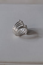 Ethnic Handcrafted Silver Ring _ SP V