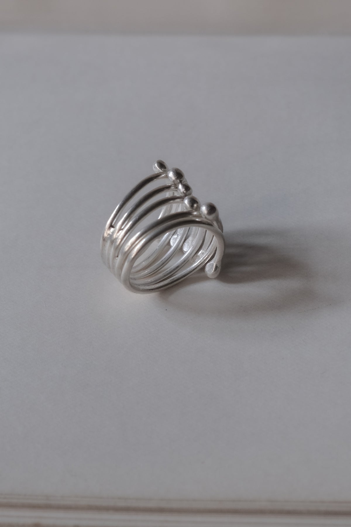 Ethnic Handcrafted Silver Ring _ SP V
