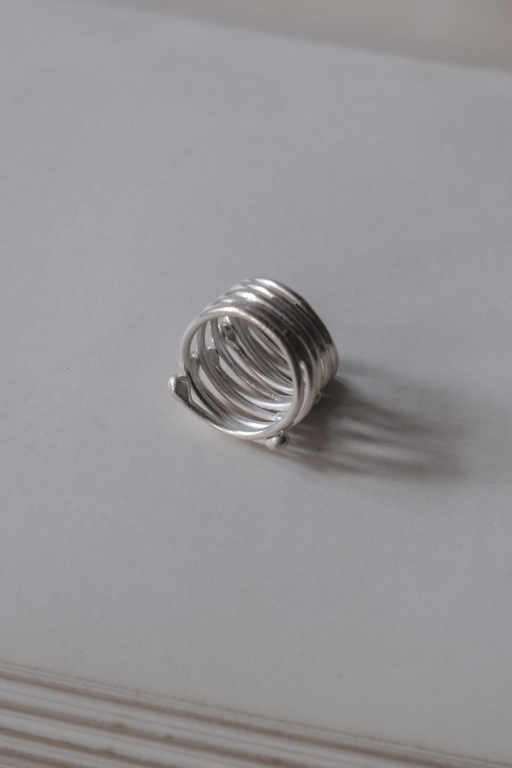 Ethnic Handcrafted Silver Ring _ SP V