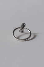 Ethnic Handcrafted Silver Ring _ TO XXIX