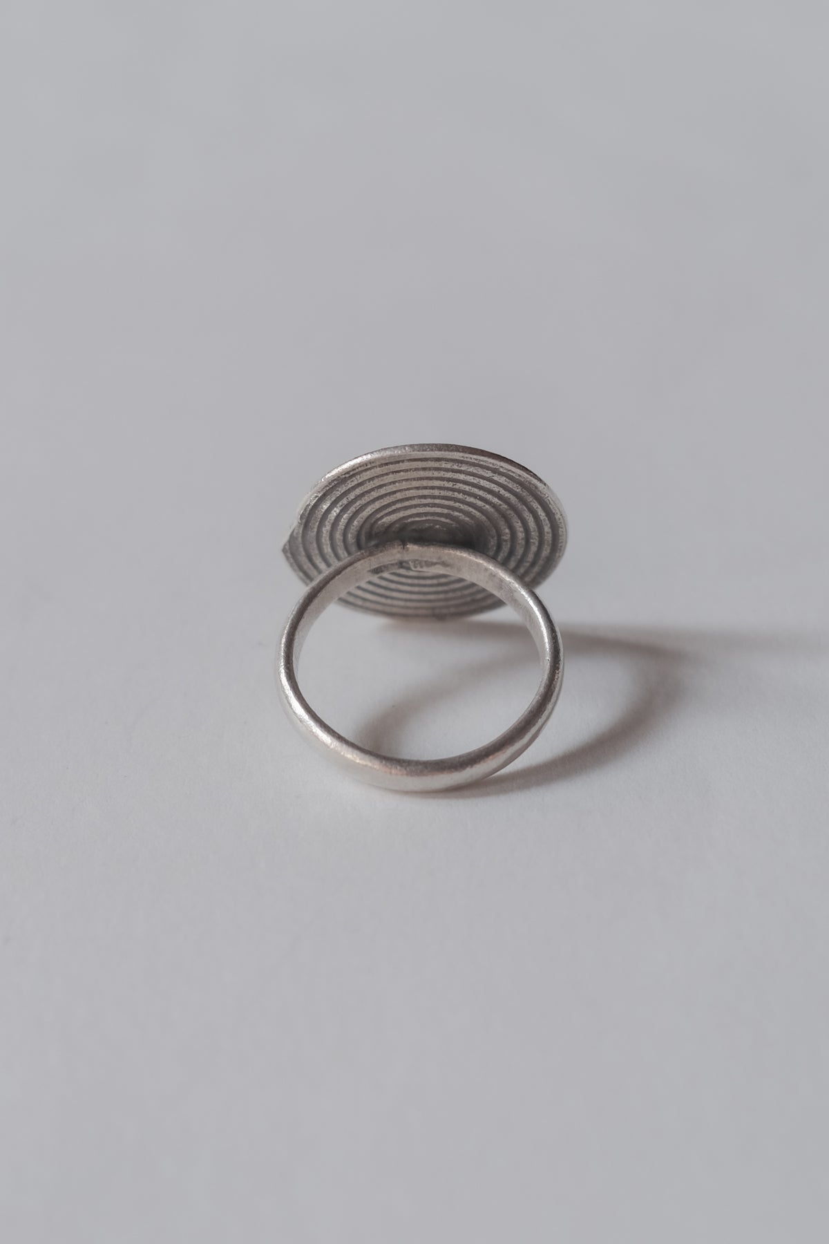 Ethnic Handcrafted Silver Ring _ TO XXX