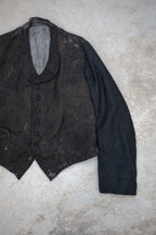 1930's French Servant Jacket Overdyed / 法國僕從外套