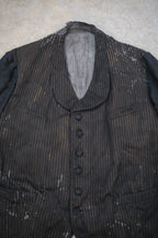 1930's French Servant Jacket Overdyed / 法國僕從外套