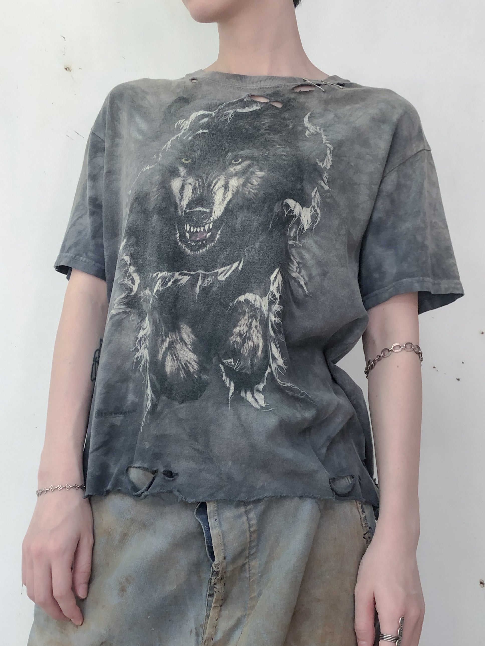 "𝒁/𝑵.𝑳" Rework Vintage Trashed Tee