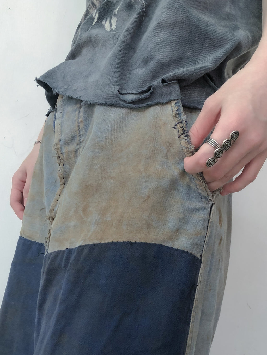 "𝒁/𝑵.𝑳" Rework Vintage Trashed Tee