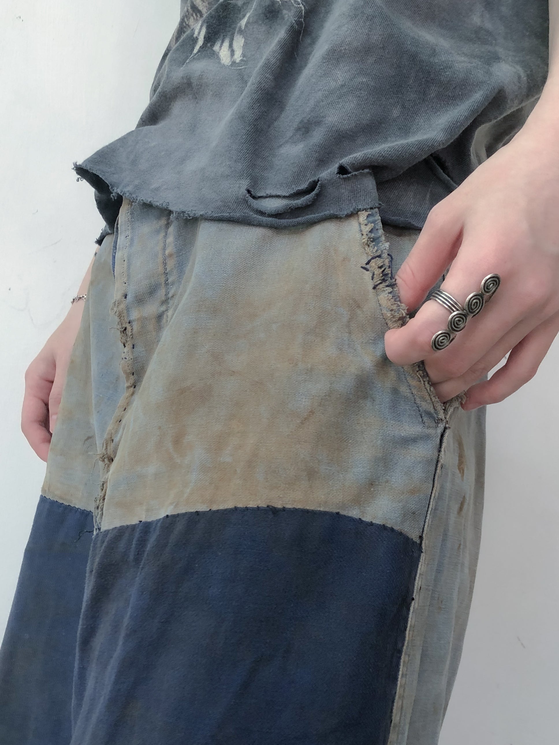 "𝒁/𝑵.𝑳" Rework Vintage Trashed Tee