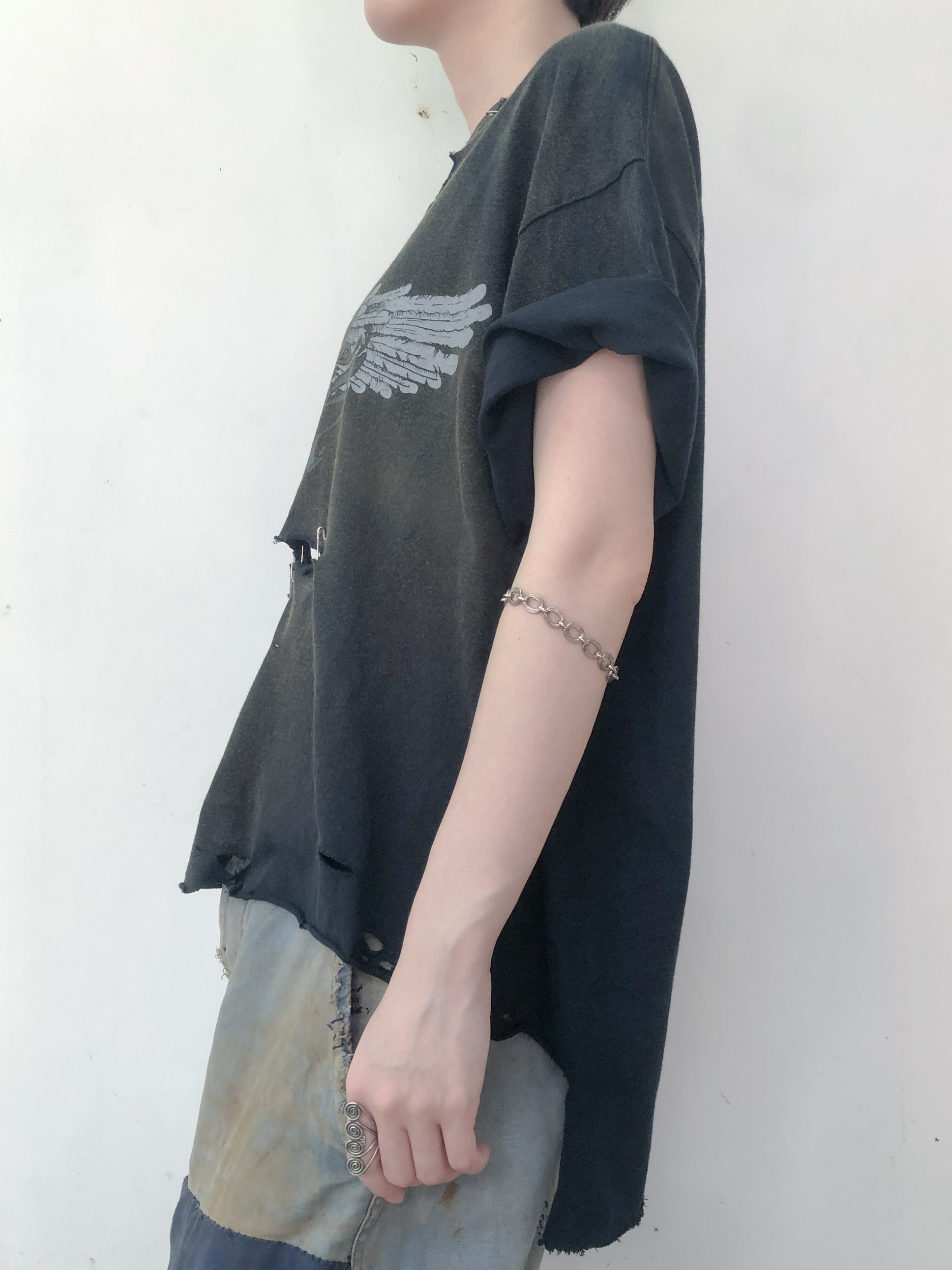 "𝒁/𝑵.𝑳" Rework Vintage Trashed Tee
