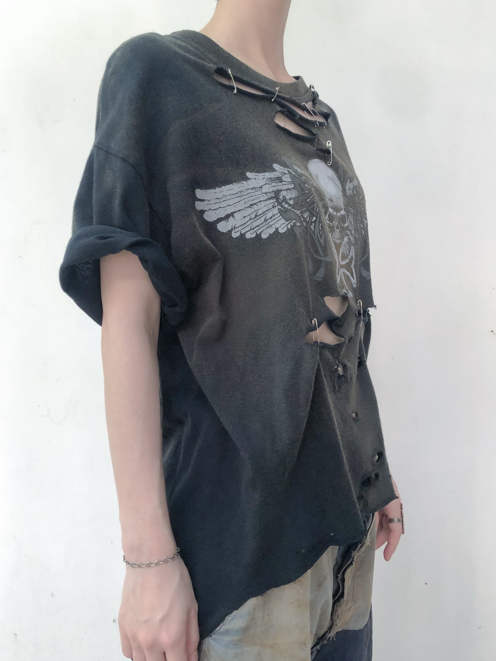 "𝒁/𝑵.𝑳" Rework Vintage Trashed Tee