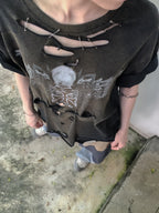 "𝒁/𝑵.𝑳" Rework Vintage Trashed Tee