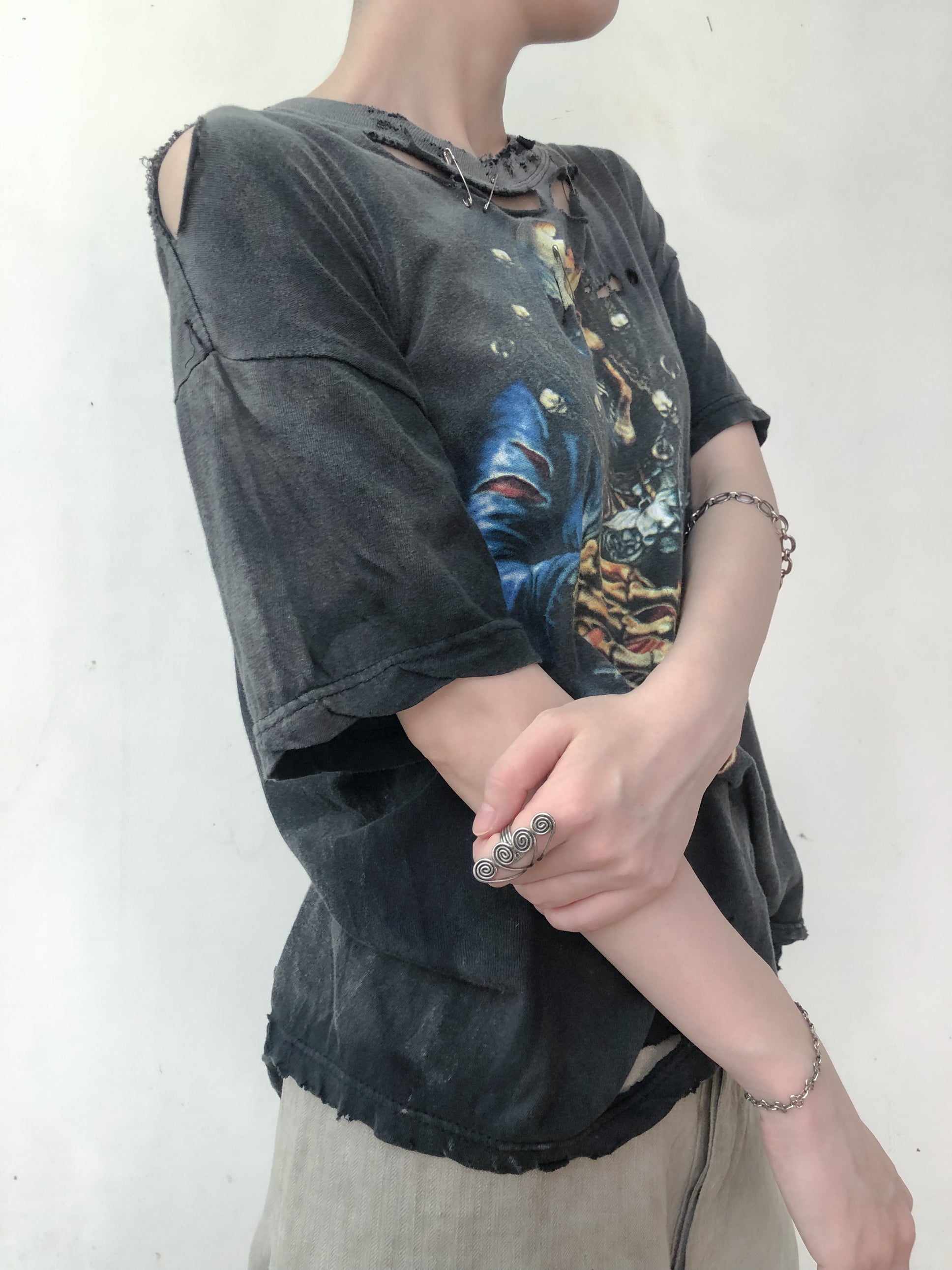 "𝒁/𝑵.𝑳" Rework Vintage Trashed Tee