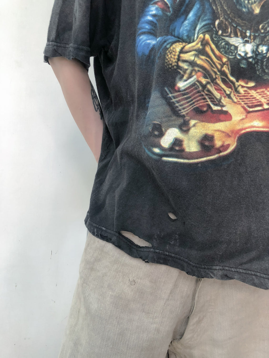 "𝒁/𝑵.𝑳" Rework Vintage Trashed Tee