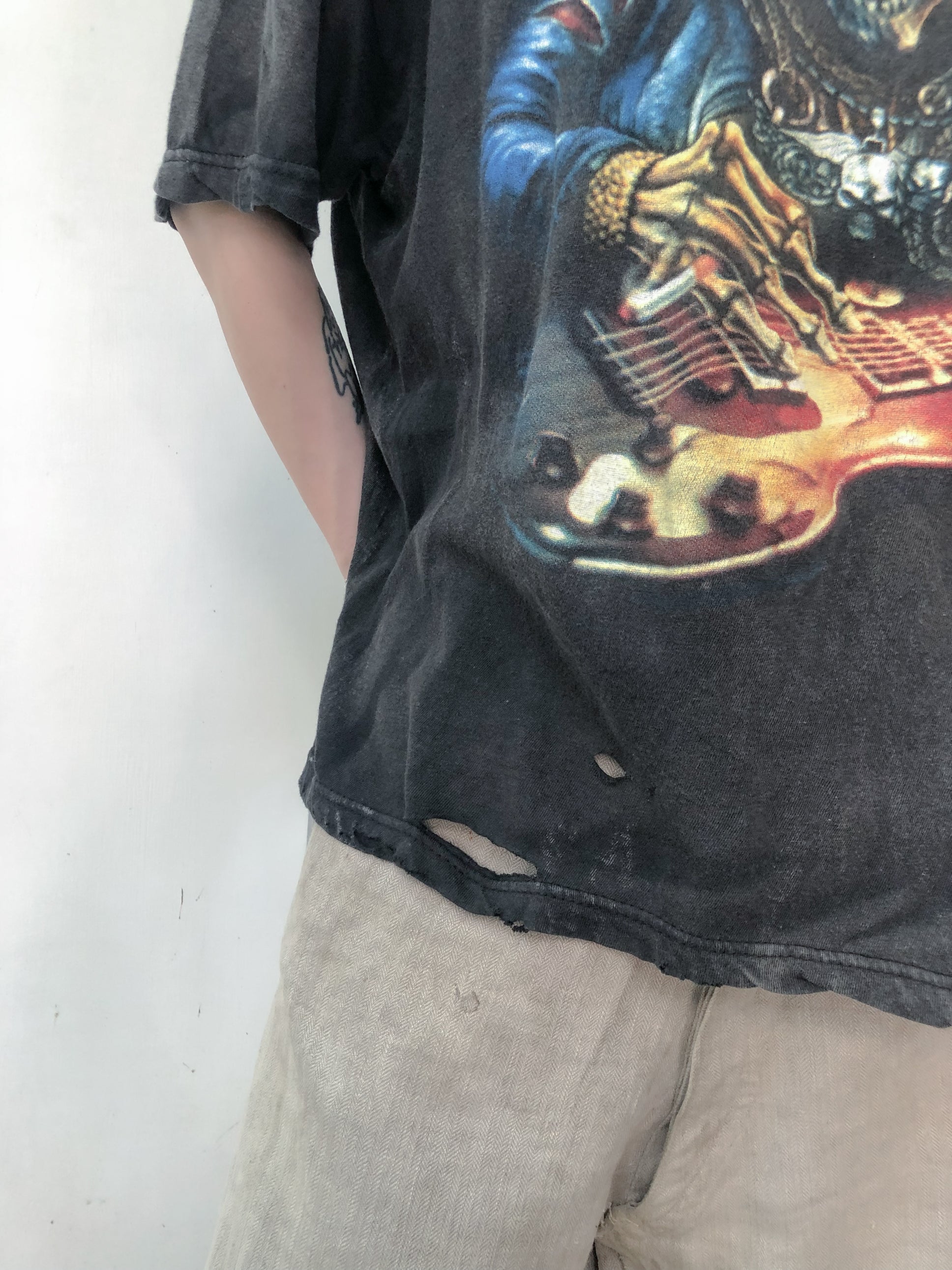 "𝒁/𝑵.𝑳" Rework Vintage Trashed Tee