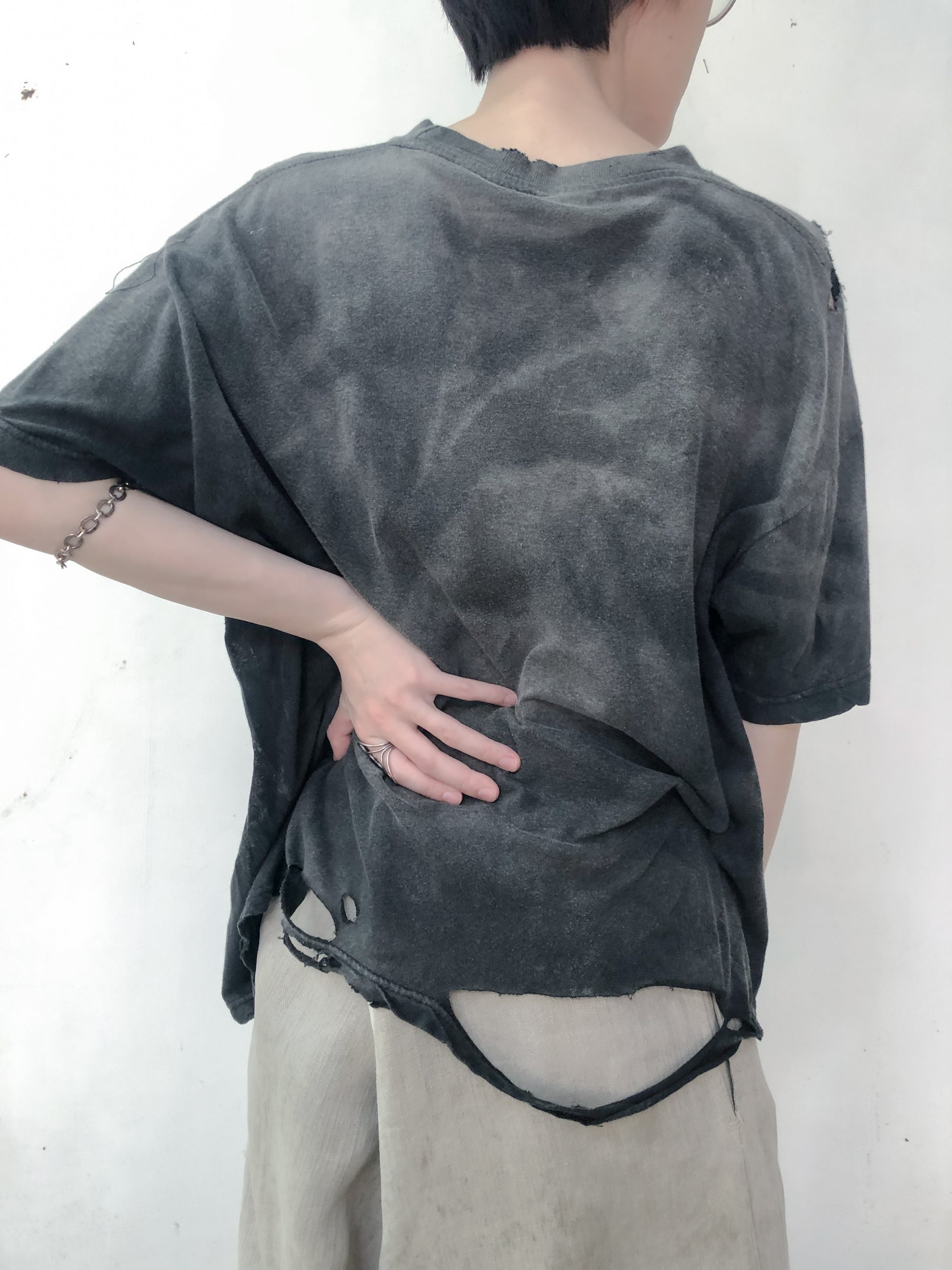 "𝒁/𝑵.𝑳" Rework Vintage Trashed Tee