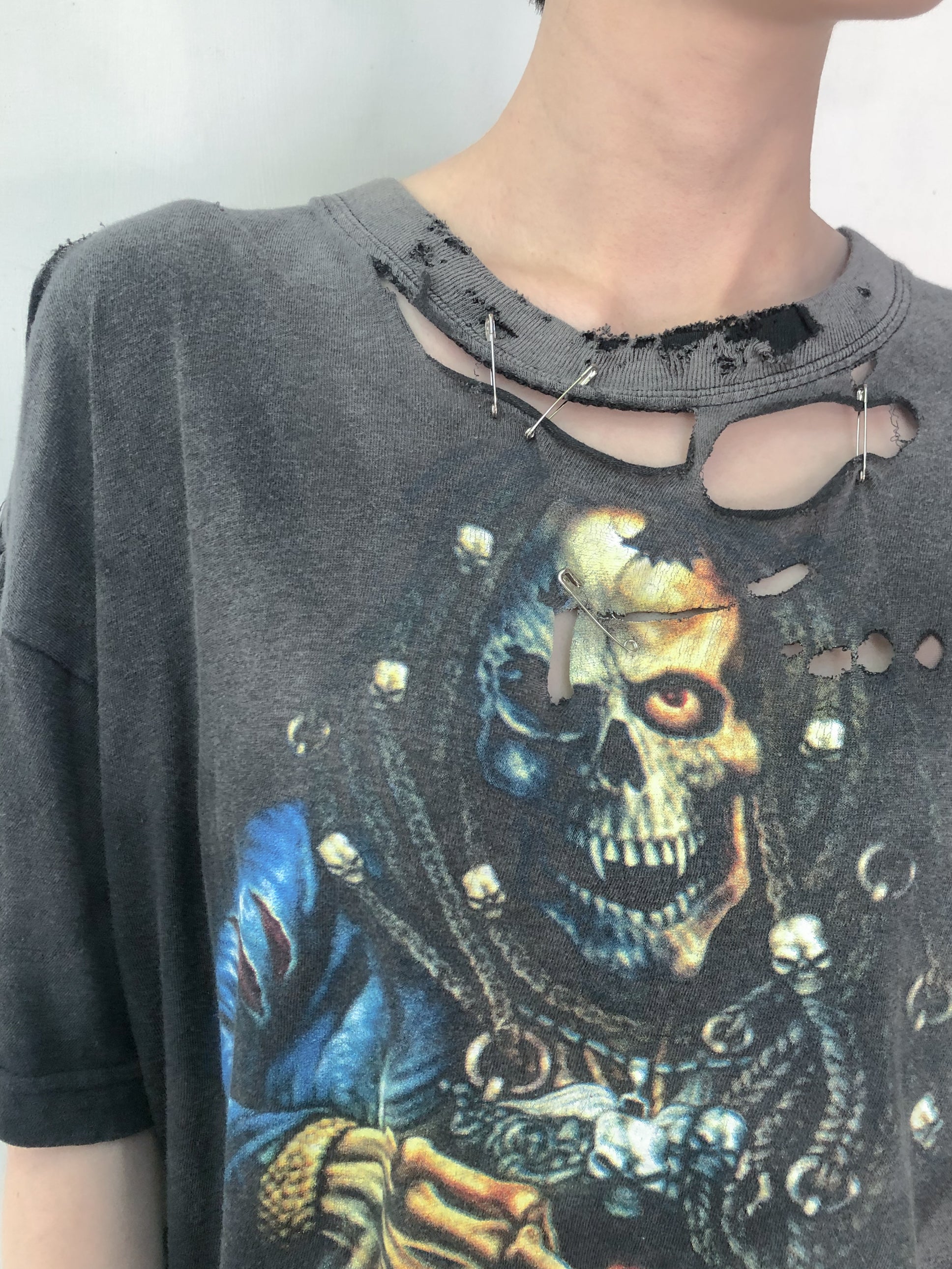 "𝒁/𝑵.𝑳" Rework Vintage Trashed Tee