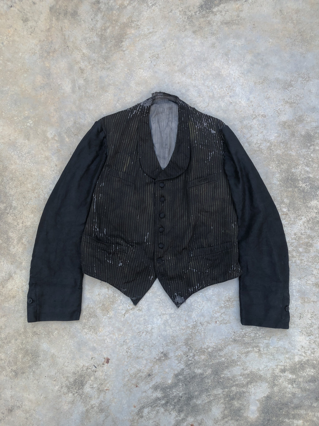 1930's French Servant Jacket Overdyed / 法國僕從外套