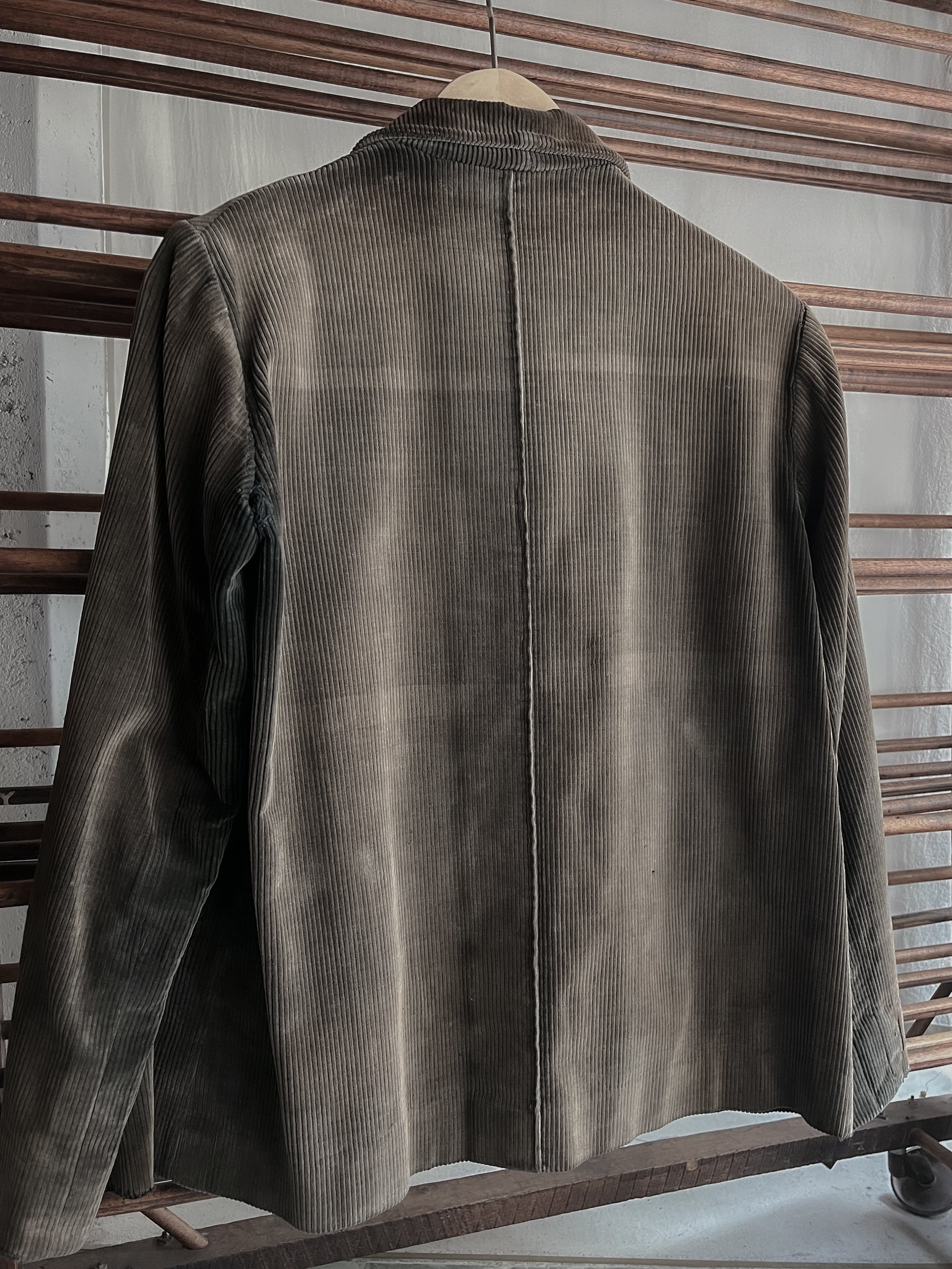 1950's French Coutil Farmer Coat / 法國農夫外套