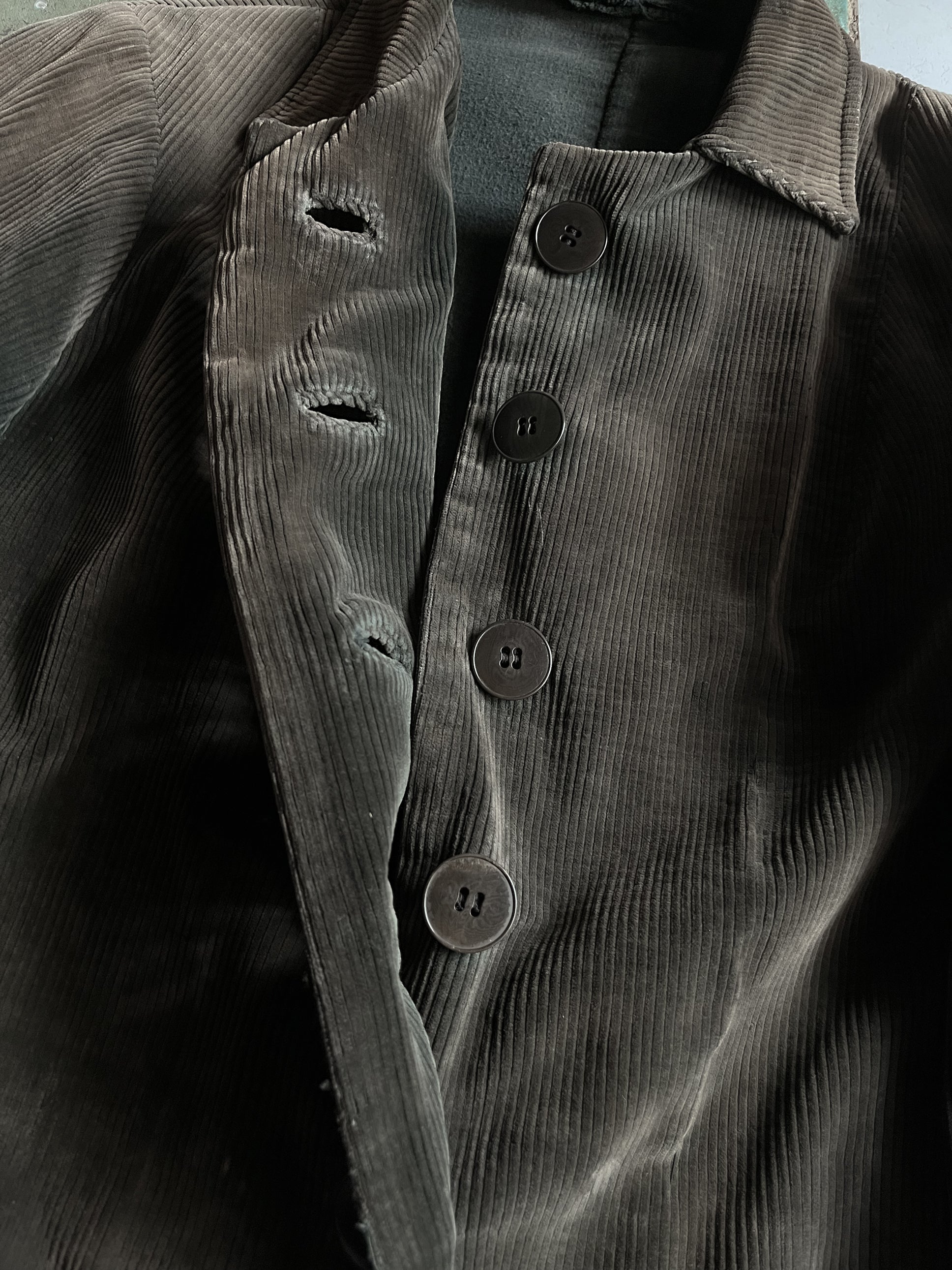 1950's French Coutil Farmer Coat / 法國農夫外套