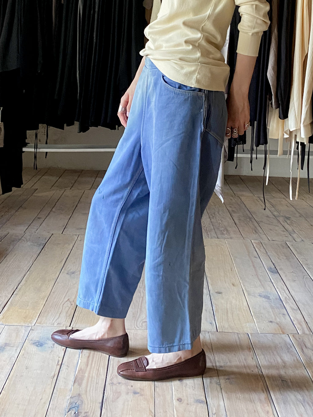 1970's Side Zipper Work Trousers / 側拉鍊工作褲