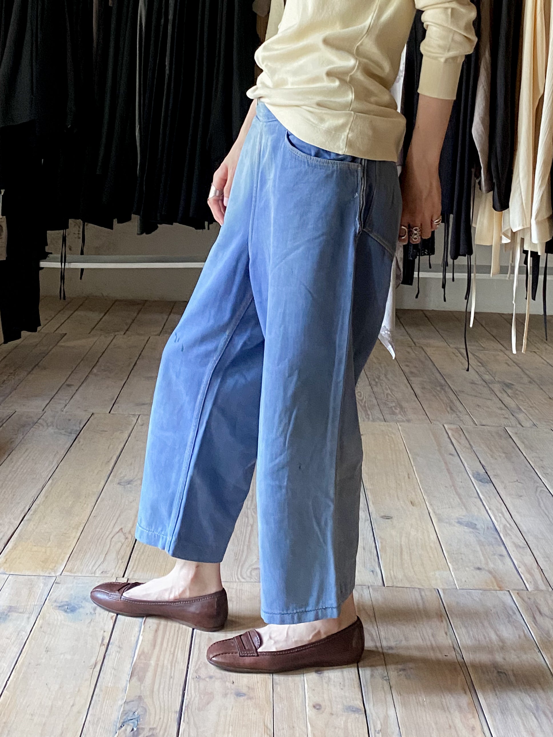 1970's Side Zipper Work Trousers / 側拉鍊工作褲