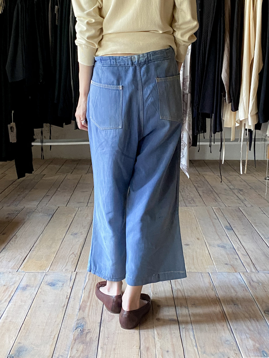 1970's Side Zipper Work Trousers / 側拉鍊工作褲