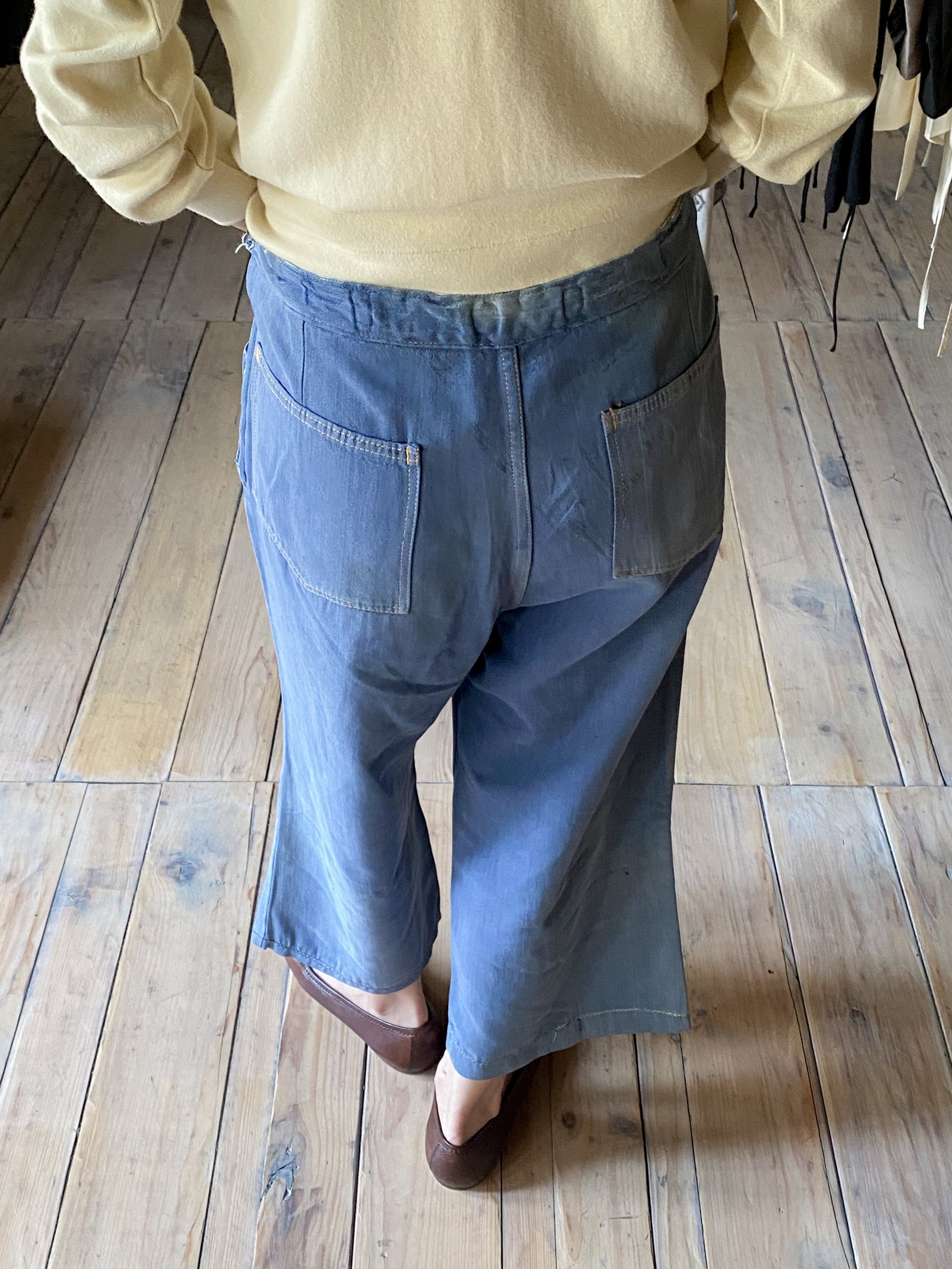 1970's Side Zipper Work Trousers / 側拉鍊工作褲