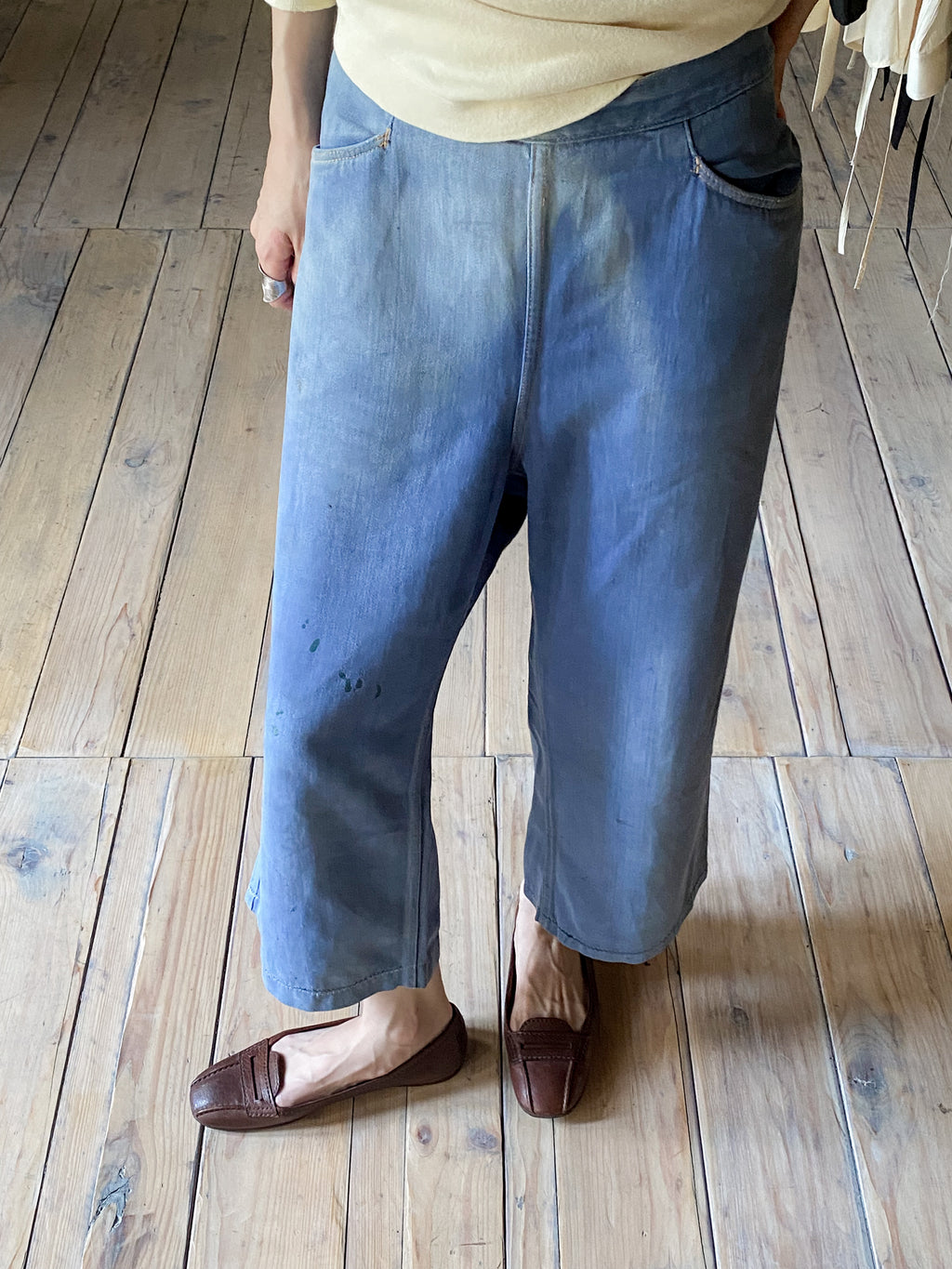1970's Side Zipper Work Trousers / 側拉鍊工作褲