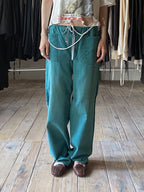 European Drawstring Work Trousers / 歐洲抽繩工作褲